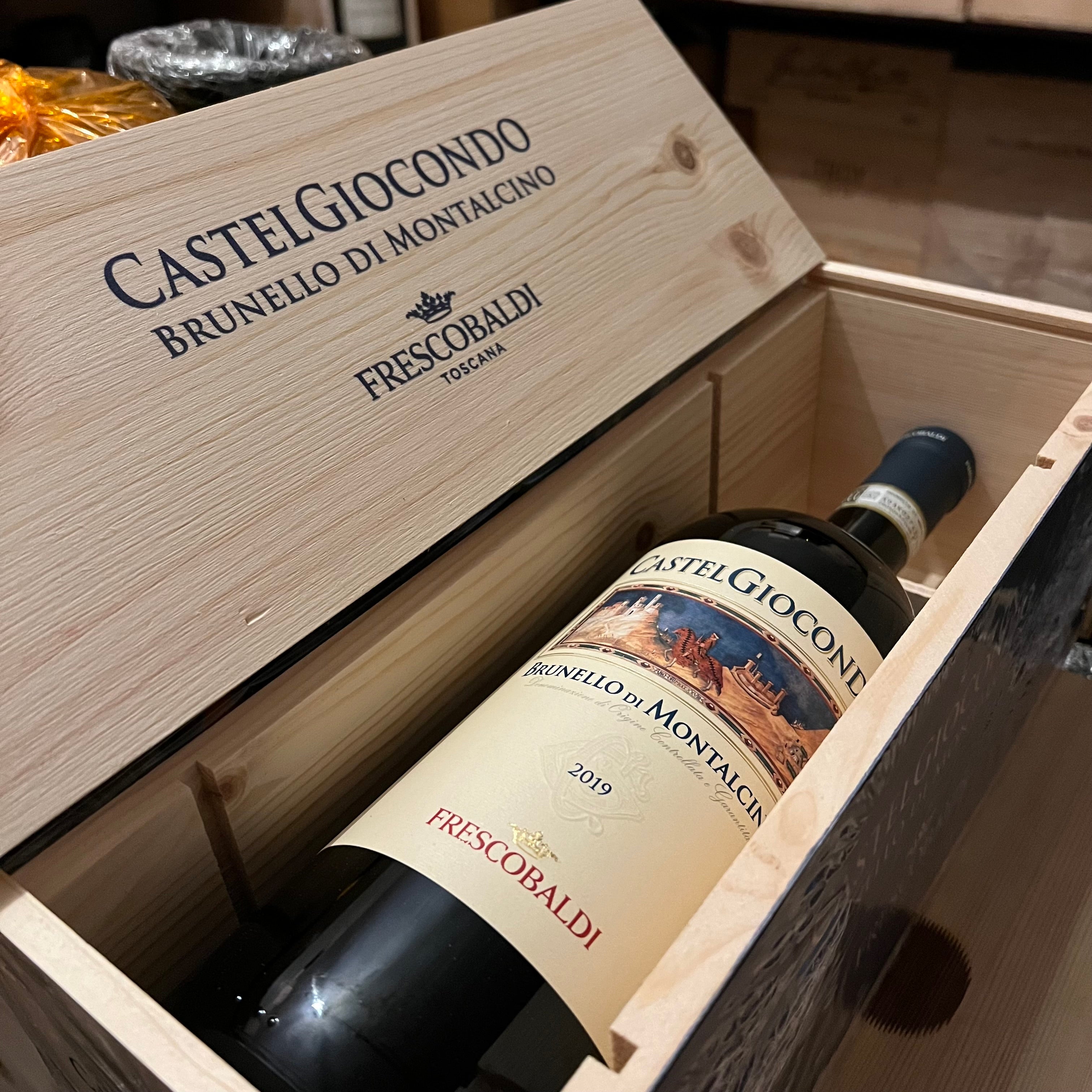 Brunello di Montalcino Castelgiocondo 2019 Magnum Marchesi Frescobaldi in Cassa Legno