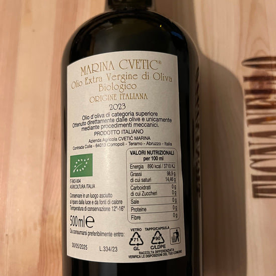 Olio Extravergine di Oliva Marina Cvetic Masciarelli