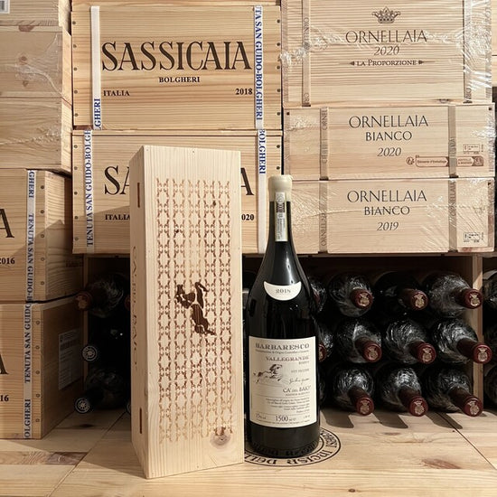 Barbaresco DOCG Vallegrande Riserva Viti Vecchie 2018 Magnum Ca' del Baio in Cassa Legno